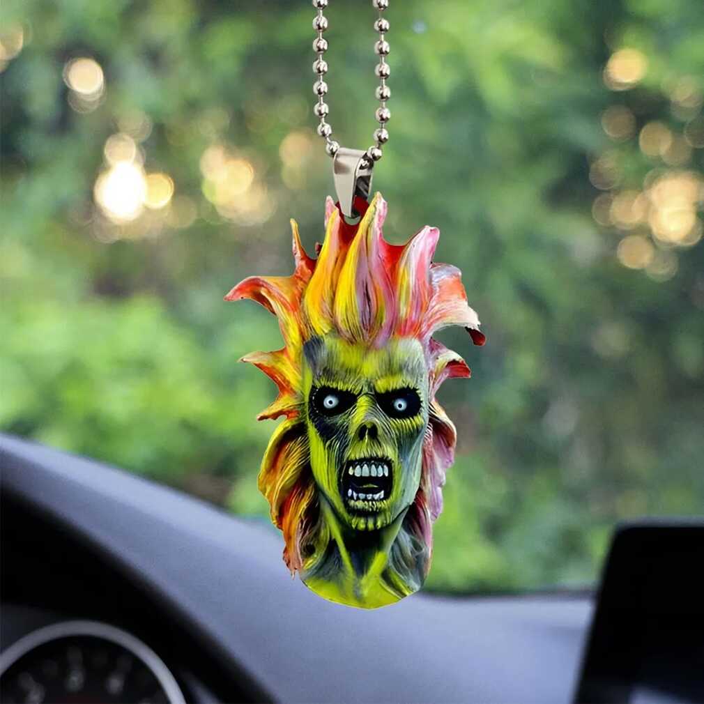 Iron Maiden Killers Eddie Car Ornament Hanger Iron Maiden Killers Eddie Car Ornament Hanger