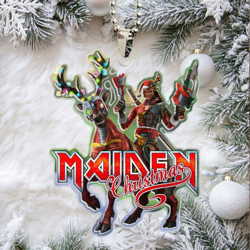 Iron Maiden Maiden Christmas Car Ornament Iron Maiden Maiden Christmas Car Ornament