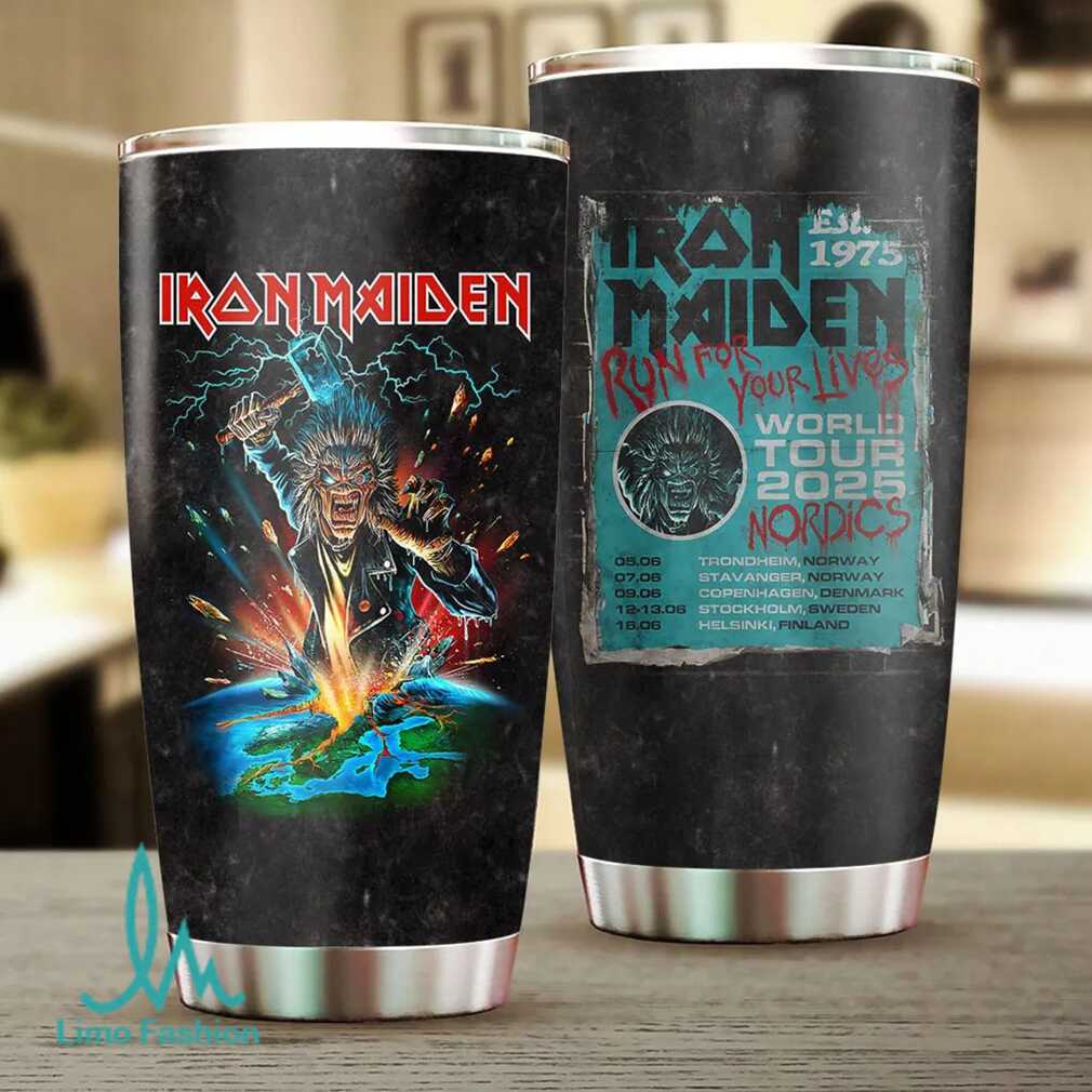 Iron Maiden World Tour 2025 Nordics The Trooper Tumbler Iron Maiden World Tour 2025 Nordics The Trooper Tumbler
