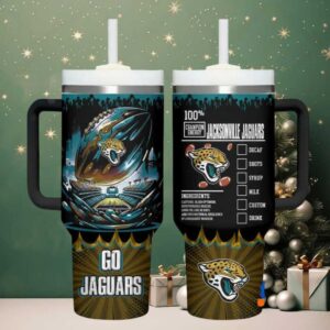 JAX Jaguars Champion Energy Tumbler Handle Cup 40oz