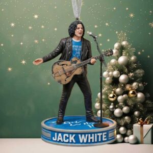 Jack White Musician Christmas Ornament