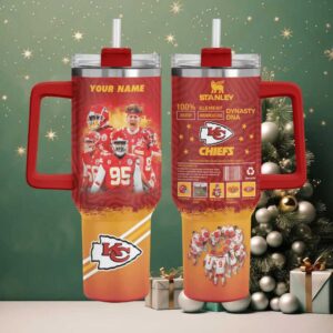 KC Chiefs Ultimate Football Custom Stanley Game Day Tumbler Cup 40oz 30oz With Handle