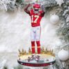 Detroit Lions Aidan Hutchinson McFarlane Gold Label Ornament Detroit Lions Aidan Hutchinson McFarlane Gold Label Ornament