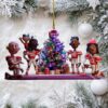 Detroit Lions Action Pose Football Player Ornament Detroit Lions Action Pose Football Player Ornament