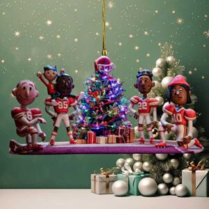 Kansas City Chiefs 'Kingdom Christmas' Claymation Ornament