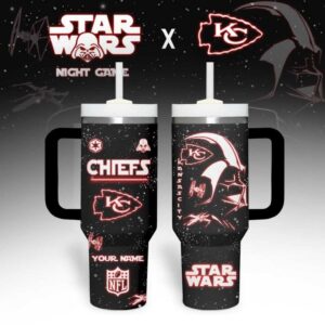 Kansas City Chiefs NFL x Star Wars Tumbler With Handle