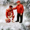 Chicago Bears Caleb Williams #18 Christmas Ornament Chicago Bears Caleb Williams #18 Christmas Ornament