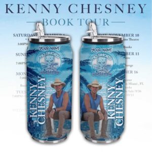 Kenny Chesney No Shoes Nation Book Tour Tumbler