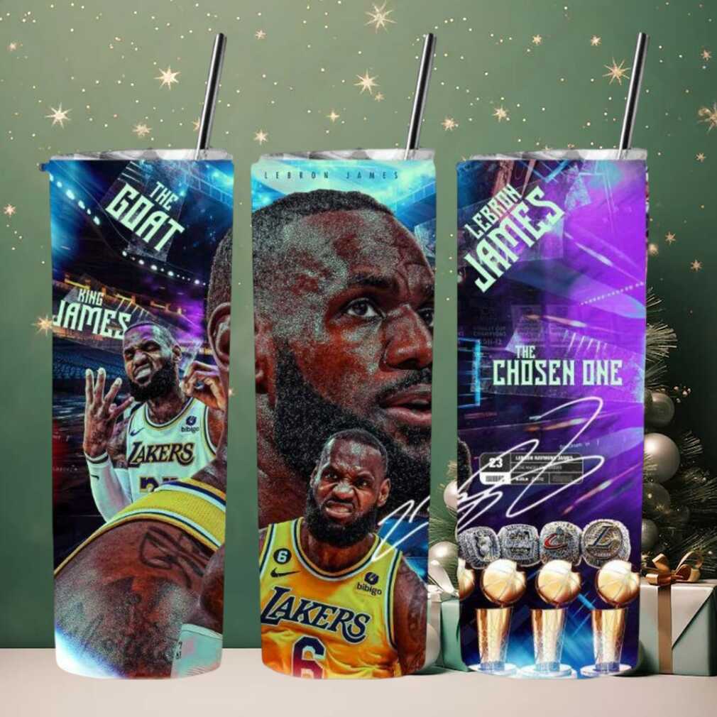 King James Lakers Championship Tumbler King James Lakers Championship Tumbler