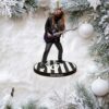 allas Cowboys Christmas Santa Hat Ornament allas Cowboys Christmas Santa Hat Ornament