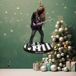 Korn Brian Welch Guitarist Christmas Ornament