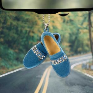 Kurt Adler Elvis Blue Suede Shoes Christmas Ornament