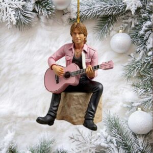 Kurt Cobain Nirvana Rock Legend Christmas Ornament