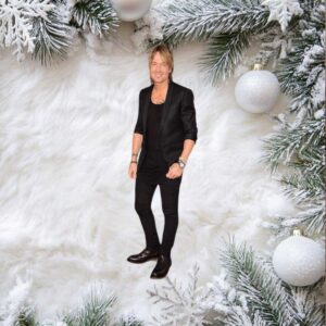 Kurt Cobain Rock Star Christmas Tree Ornament