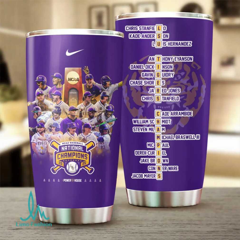 LSU Tigers 2023 NCAA Men's Baseball College World Series Champions 24oz. Classic Tumbler LSU Tigers 2023 NCAA Men's Baseball College World Series Champions 24oz. Classic Tumbler