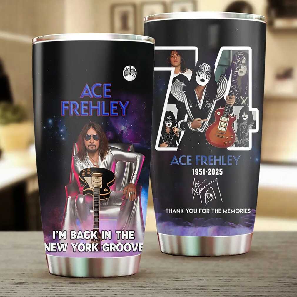 Legendary Spaceman Ace Frehley 1951 2025 Tribute Tumbler Legendary Spaceman Ace Frehley 1951 2025 Tribute Tumbler