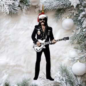Lemmy Kilmister Motorhead Christmas Ornament
