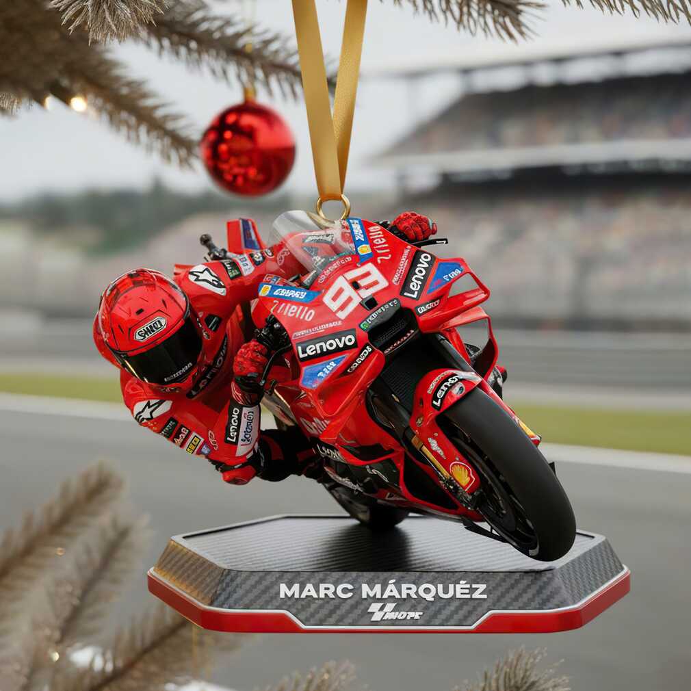 Lenovo Ducati Team Marc Márquez Motorcycle Ornament Lenovo Ducati Team Marc Márquez Motorcycle Ornament