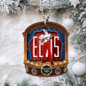 Limited Edition Elvis Presley 90th Anniversary Acrylic Ornament