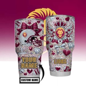 Lions Team Spirit Customizable Insulated Tumbler