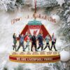 Dallas Cowboys NFL Action Pose Christmas Ornament Dallas Cowboys NFL Action Pose Christmas Ornament