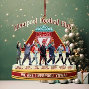 Liverpool FC You'll Never Walk Alone Christmas Tree Ornament