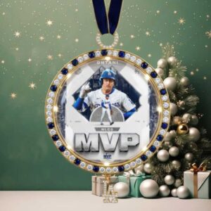 Los Angeles Dodgers 2025 World Series Champions Shohei Ohtani Ornament