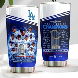 Los Angeles Dodgers 2025 World Series Champions Tumbler Los Angeles Dodgers 2025 World Series Champions Tumbler