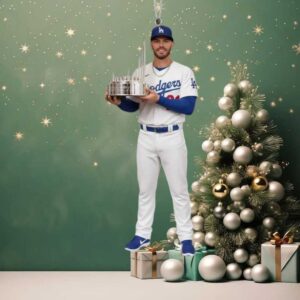 Los Angeles Dodgers Player 2020 World Series Champions Ornament