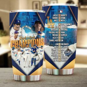 Los Angeles Dodgers World Series Champions Commemorative Tumbler Los Angeles Dodgers World Series Champions Commemorative Tumbler