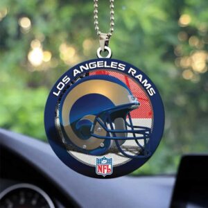 Los Angeles Rams NFL Super Bowl LVI Champions Helmet Ornament