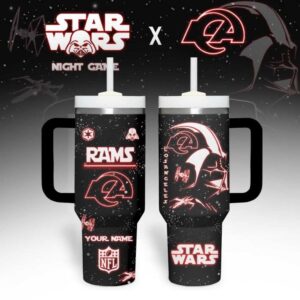 Los Angeles Rams NFL x Star Wars Tumbler With Handle