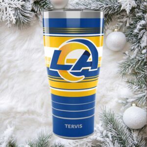 Los Angeles Rams Tervis 30oz. Hype Stripes Tumbler Los Angeles Rams Tervis 30oz. Hype Stripes Tumbler