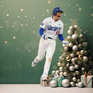 MLB Los Angeles Dodgers Freddie Freeman Keepsake Ornament