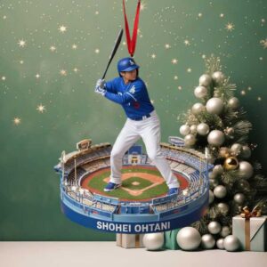 MLB Los Angeles Dodgers Shohei Ohtani Bobblehead Ornament