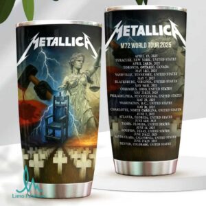 Metallica M72 World Tour 2025 Stainless Steel Tumbler
