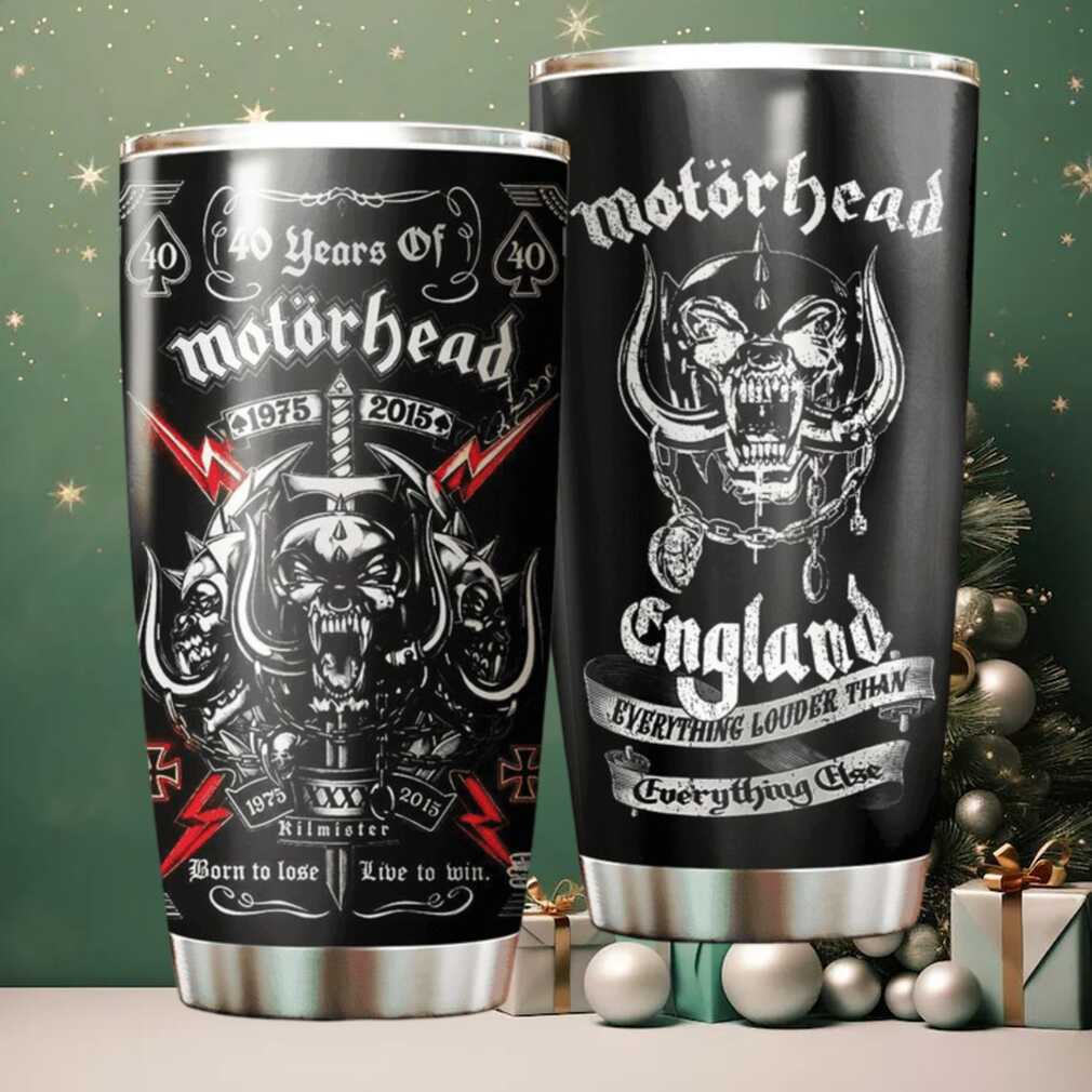 Motörhead 40th Anniversary Warpig Tumbler Set Motörhead 40th Anniversary Warpig Tumbler Set