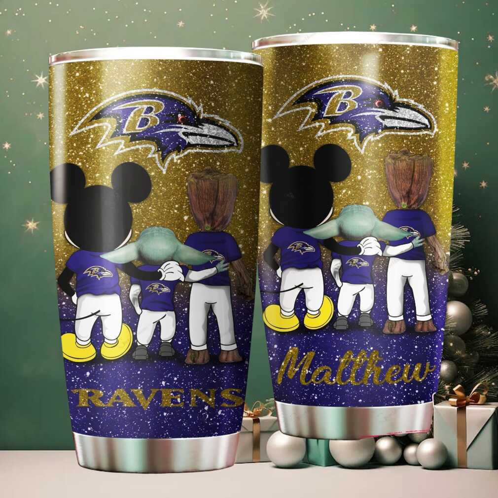 NFL Baltimore Ravens Character Insulated Tumbler NFL Baltimore Ravens Character Insulated Tumbler