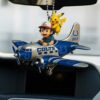 Western Bling Skull & Hat Car Hanging Ornament Western Bling Skull & Hat Car Hanging Ornament