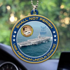 Navy Veteran USS Abraham Lincoln CVN 72 Keepsake Ornament