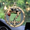 New York Giants Football Team Themed Helmet Christmas Ornament New York Giants Football Team Themed Helmet Christmas Ornament