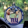 Denver Broncos Collectible Football Fan Ornament Denver Broncos Collectible Football Fan Ornament