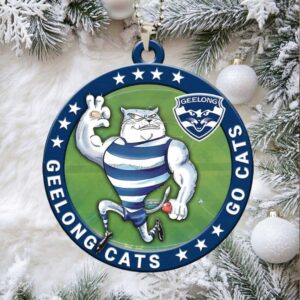 Official AFL Geelong Cats Car Ornament