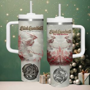 Official Blind Guardian BG Logo & Dragon Insulated Tumbler