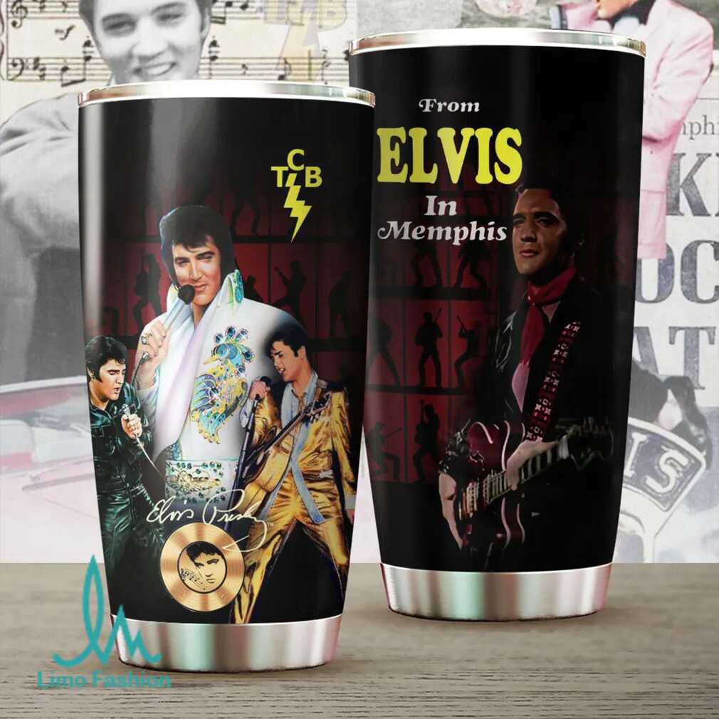 Official Elvis Presley Fan Tumbler Official Elvis Presley Fan Tumbler