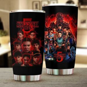 Official Stranger Things Logo Clear Tumbler