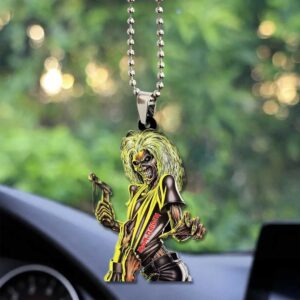 Officially Licensed Iron Maiden Killers Eddie Car Hanging Ornament
