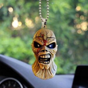 Officially Licensed Iron Maiden Piece of Mind Eddie Hanging Ornament
