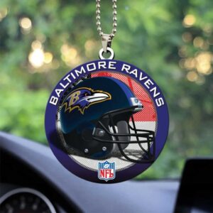 Officially Licensed NFL Baltimore Ravens Helmet Ornament