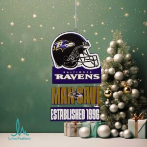 Officially Licensed NFL Baltimore Ravens Man Cave Sign Ornament Officially Licensed NFL Baltimore Ravens Man Cave Sign Ornament